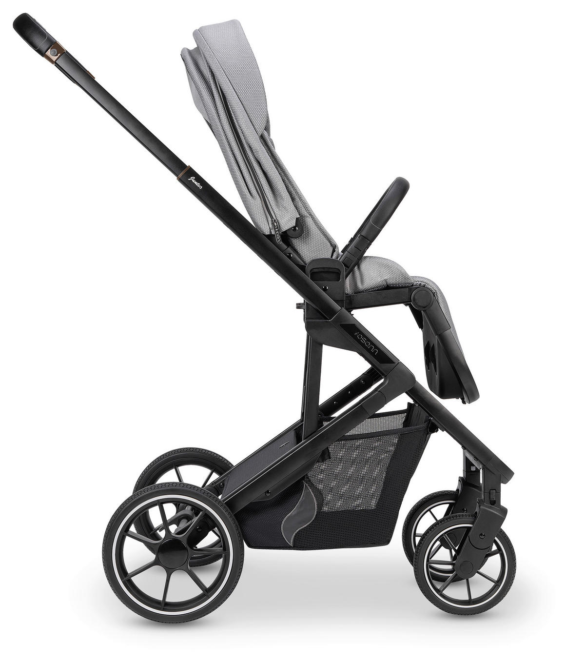 KOMBIKINDERWAGEN  Juntos  Rock  - Hellgrau, Basics (84/97,5/53,5cm) - Osann