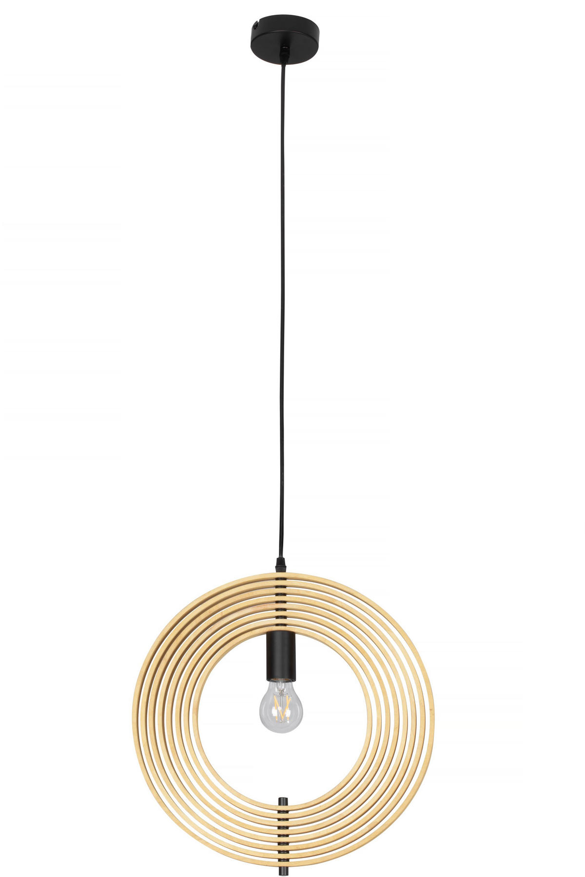 HÄNGELEUCHTE 40/120 cm  - Naturfarben, LIFESTYLE, Holz (40/120cm) - Marama