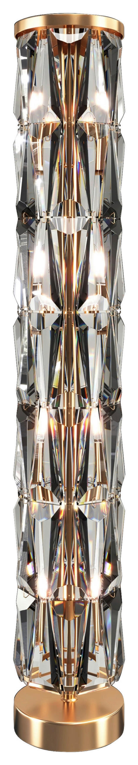 GOLVLAMPA  20/126,5/20 cm   - guldfärgad, Basics, metall/glas (20/126,5/20cm) - MAYTONI