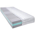 KALTSCHAUMMATRATZE 90/200 cm Höhe ca. 21 cm  - Weiß, Basics, Textil (90/200cm) - Novel