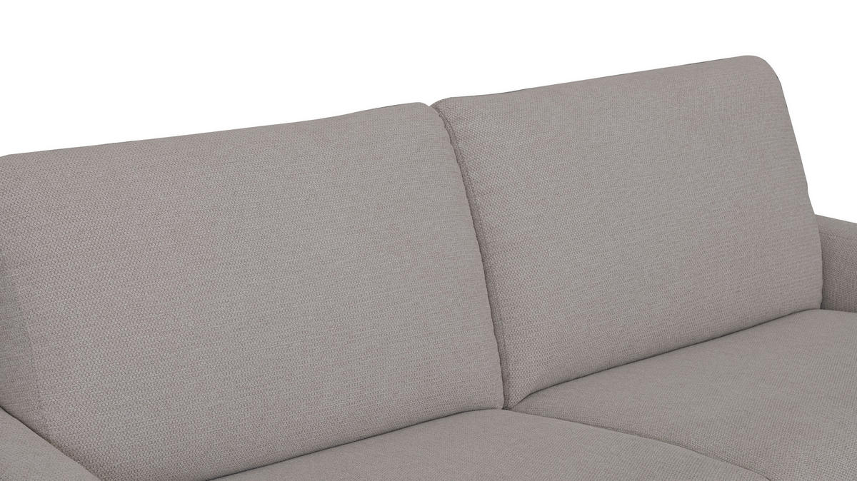 SCHLAFSOFA Webstoff Beige  - Beige/Schwarz, KONVENTIONELL, Kunststoff/Textil (191/90/100cm) - Livetastic