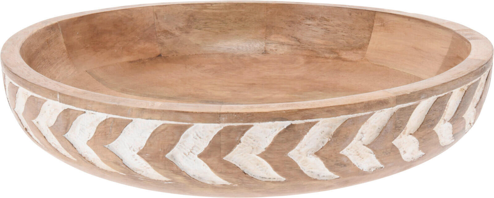 DEKOSCHALE - Braun, Basics, Holz (29.5/29.5/7cm)