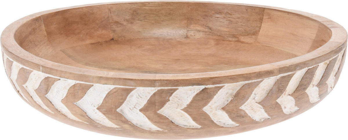 DEKOSCHALE - Braun, Basics, Holz (29.5/29.5/7cm)