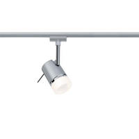 URAIL SCHIENENSYSTEM-STRAHLER - Chromfarben, Design, Glas/Metall (10/15cm) - Paulmann