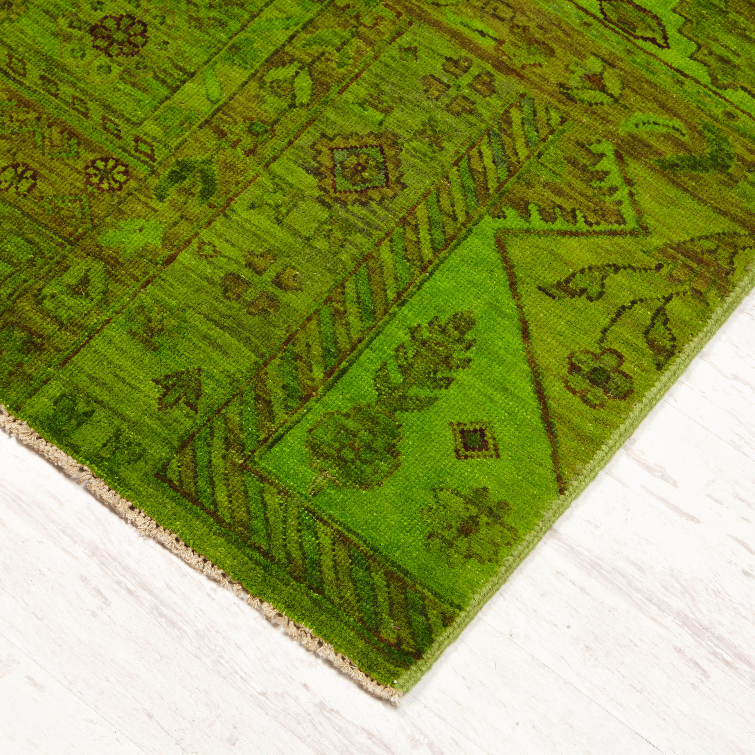 ORIENTALISK MATTA 90/160 cm Ziegler Exklusiv  - grön, Design, textil (90/160cm) - Cazaris