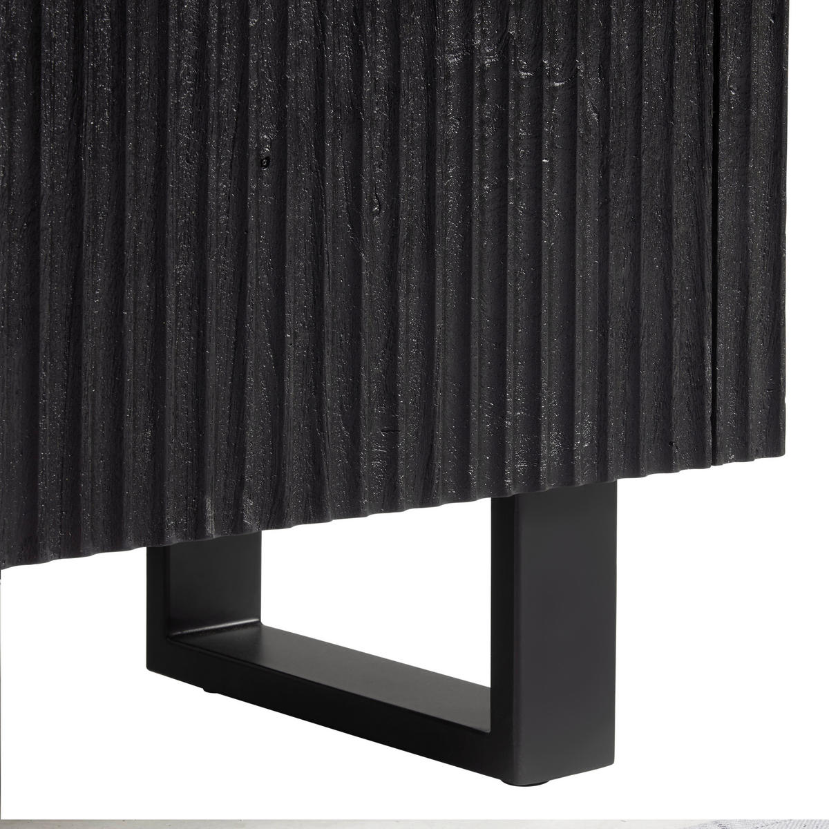 KOMMODE  in 110/80/40 cm  - Goldfarben/Schwarz, Design, Holz/Metall (110/80/40cm) - Livetastic