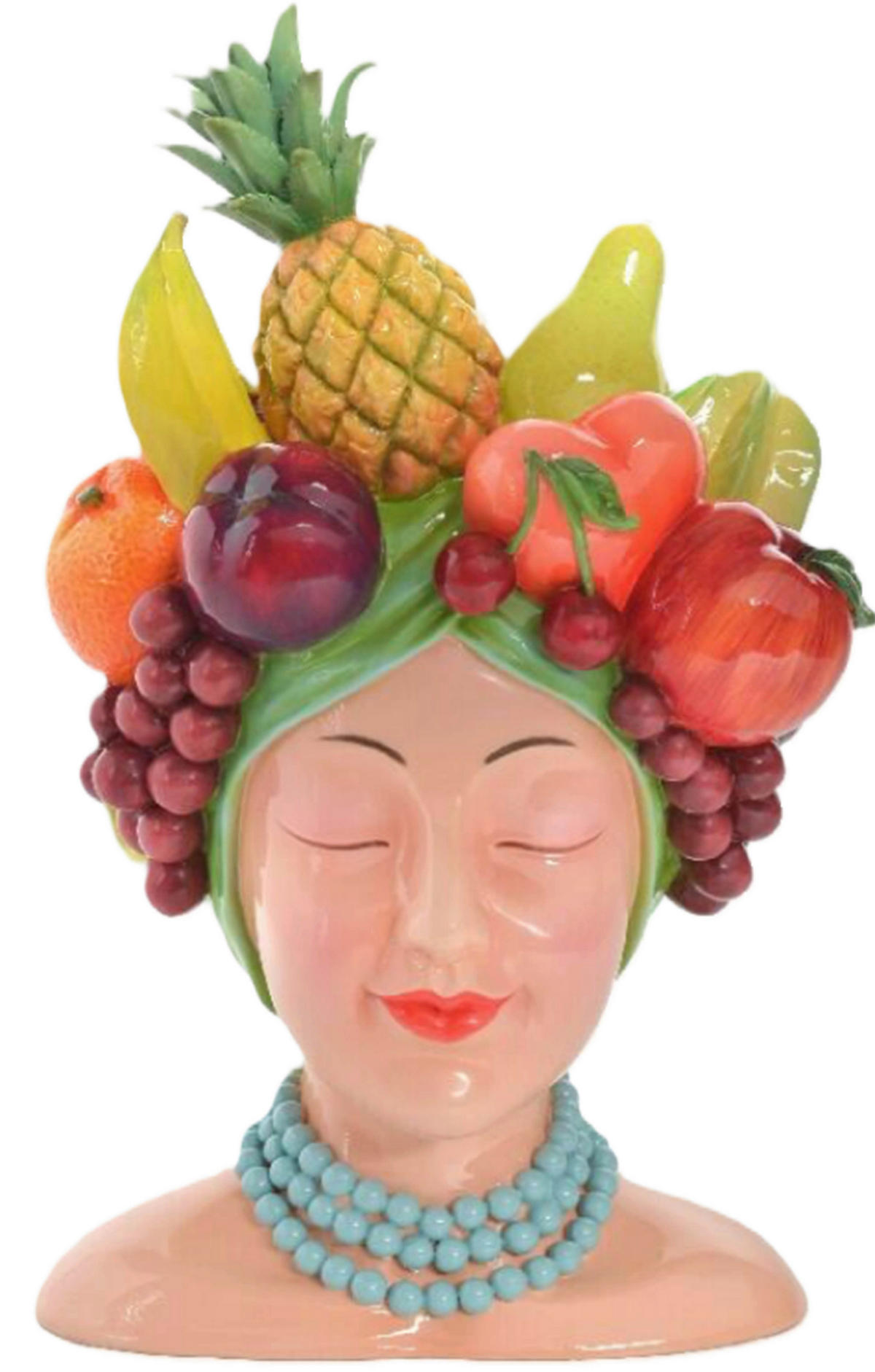 VASE  - Multicolor, LIFESTYLE, Kunststoff (23/36,7/21,2cm) - Ambia Home