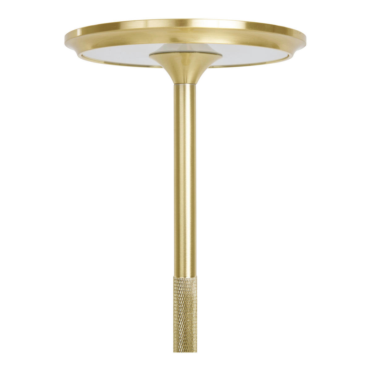 AKKU-TISCHLEUCHTE 13/28,5/13 cm   - Messingfarben, Basics, Metall (13/28,5/13cm)
