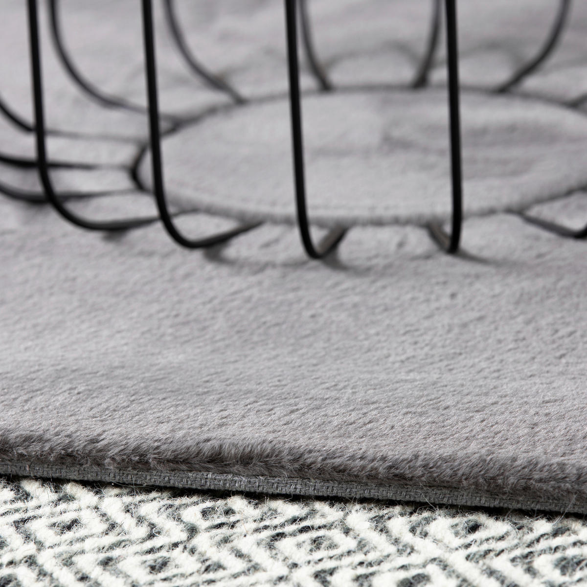 HOCHFLORTEPPICH 120/170 cm My Cha Cha  - Silberfarben, Konventionell, Textil (120/170cm) - Novel