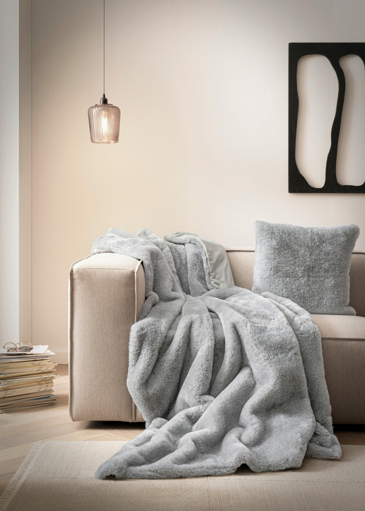 DEKA 150/200 cm  BUGATTI  - siva, Basics, tekstil (150/200cm) - Bugatti