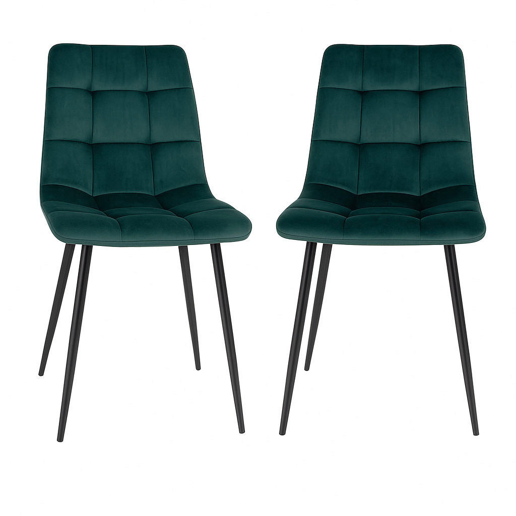 Stuhl-set Middelfart Dunkelgrün B: 44 Cm