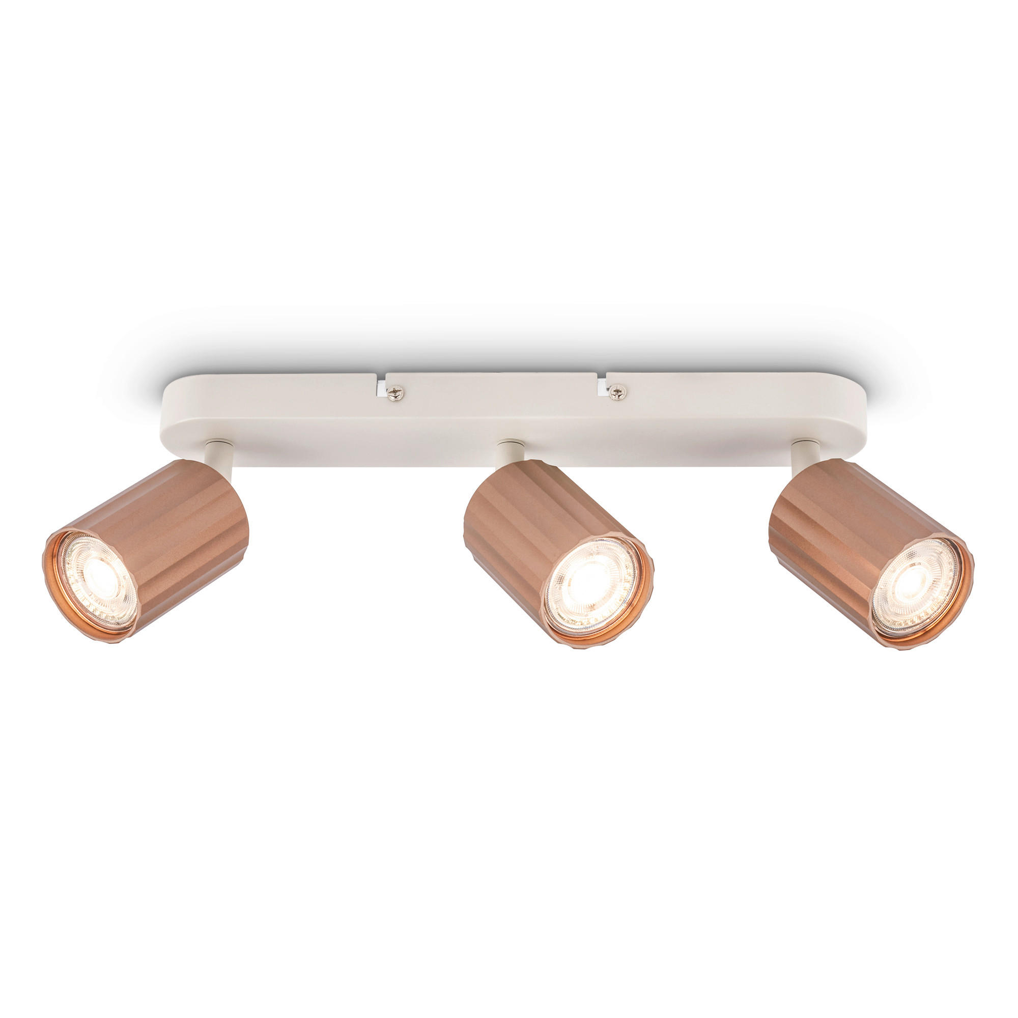 Briloner Strahler Hellgrau, Cappuccino 8.5x8.5x32.5 cm