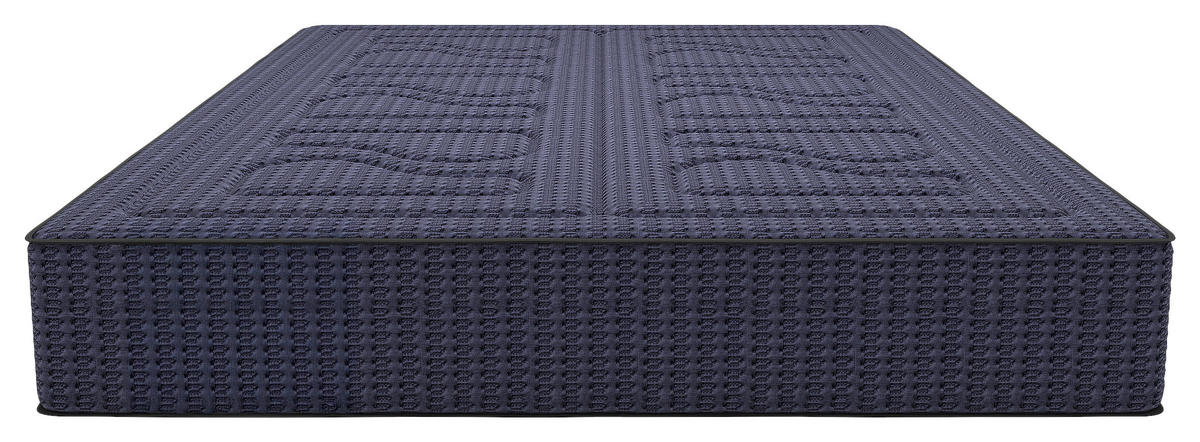 BOXSPRINGMATRATZE Imperial H3/H4, 200/200 cm, Höhe ca.:  - Dunkelblau, Basics, Textil (200/200cm) - Livetastic