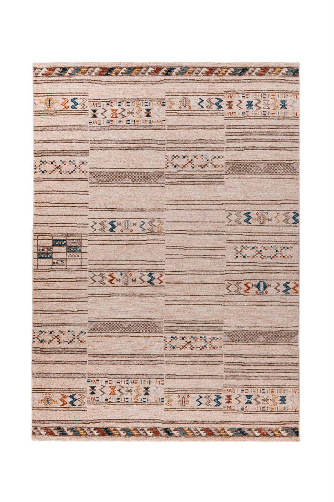 FLACHWEBETEPPICH 80/150 cm  - Multicolor, KONVENTIONELL, Textil (80/150cm)