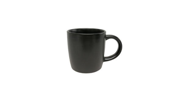 KAFFEEBECHER Salerno  410 ml   - Schwarz, Trend, Keramik (9,5/9,6cm) - Novel