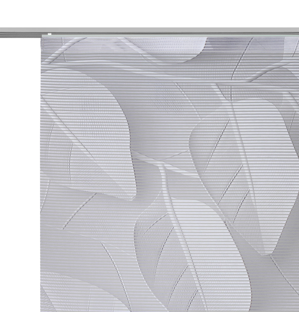 FLÄCHENVORHANG   halbtransparent   60/245 cm  - Grau, Natur, Textil (60/245cm) - Novel