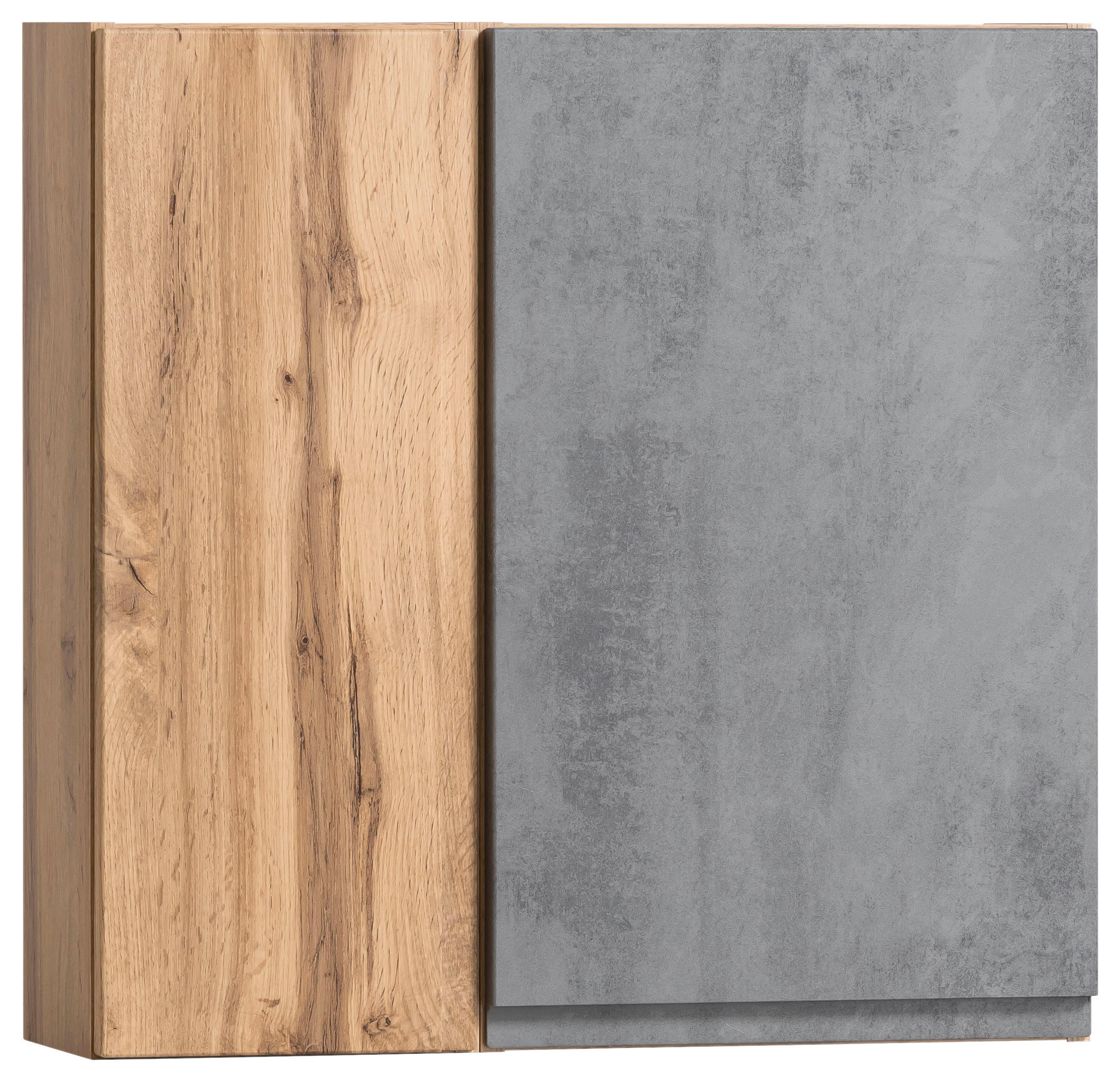 HÄNGESCHRANK 65/64/20 cm  - Eiche Wotan/Hellgrau, Modern, Holzwerkstoff (65/64/20cm) - Held