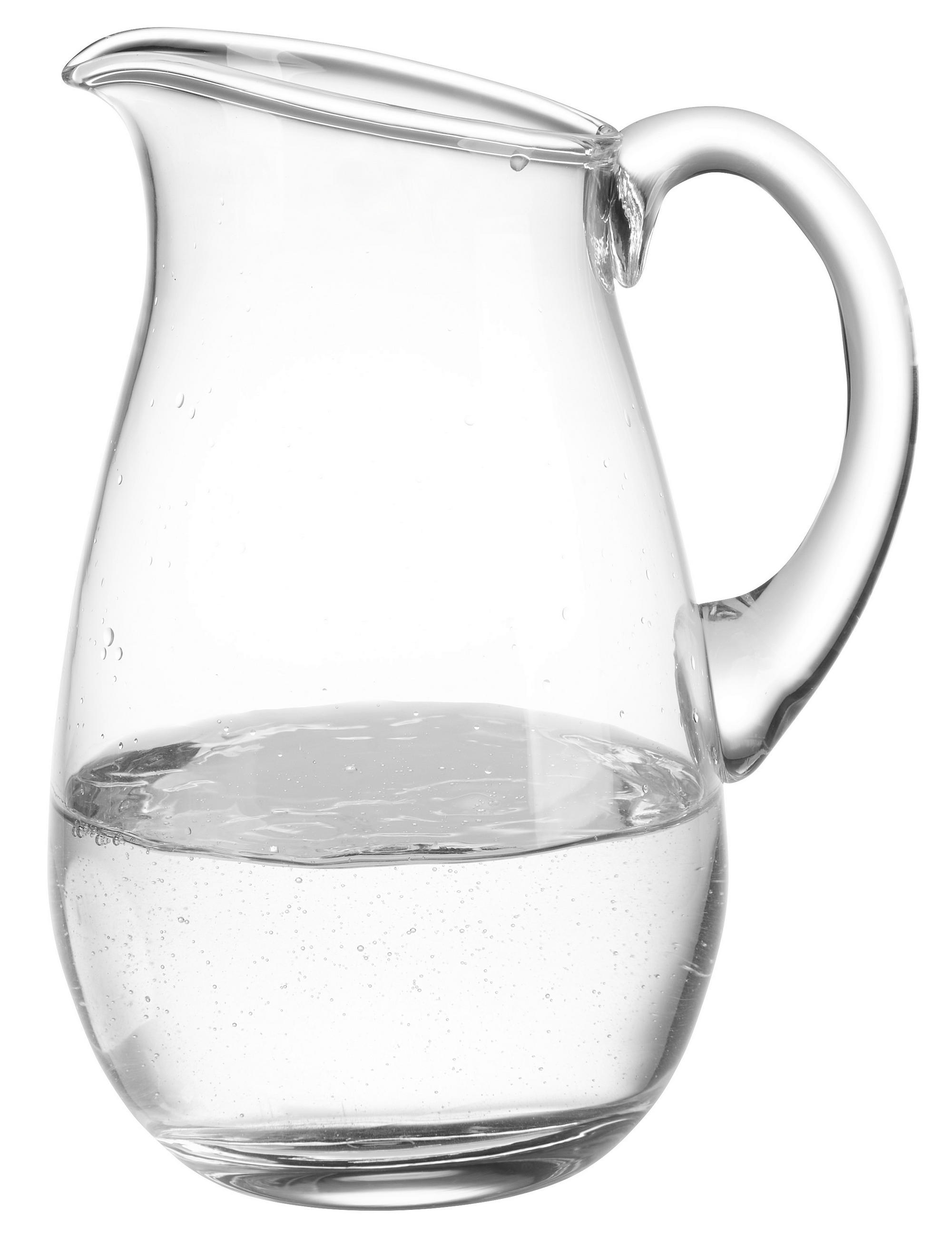 STAKLENI VRČ 1,5 l Giardino - prozirno, Konvencionalno, staklo (17/22,5/13,5cm) - Leonardo