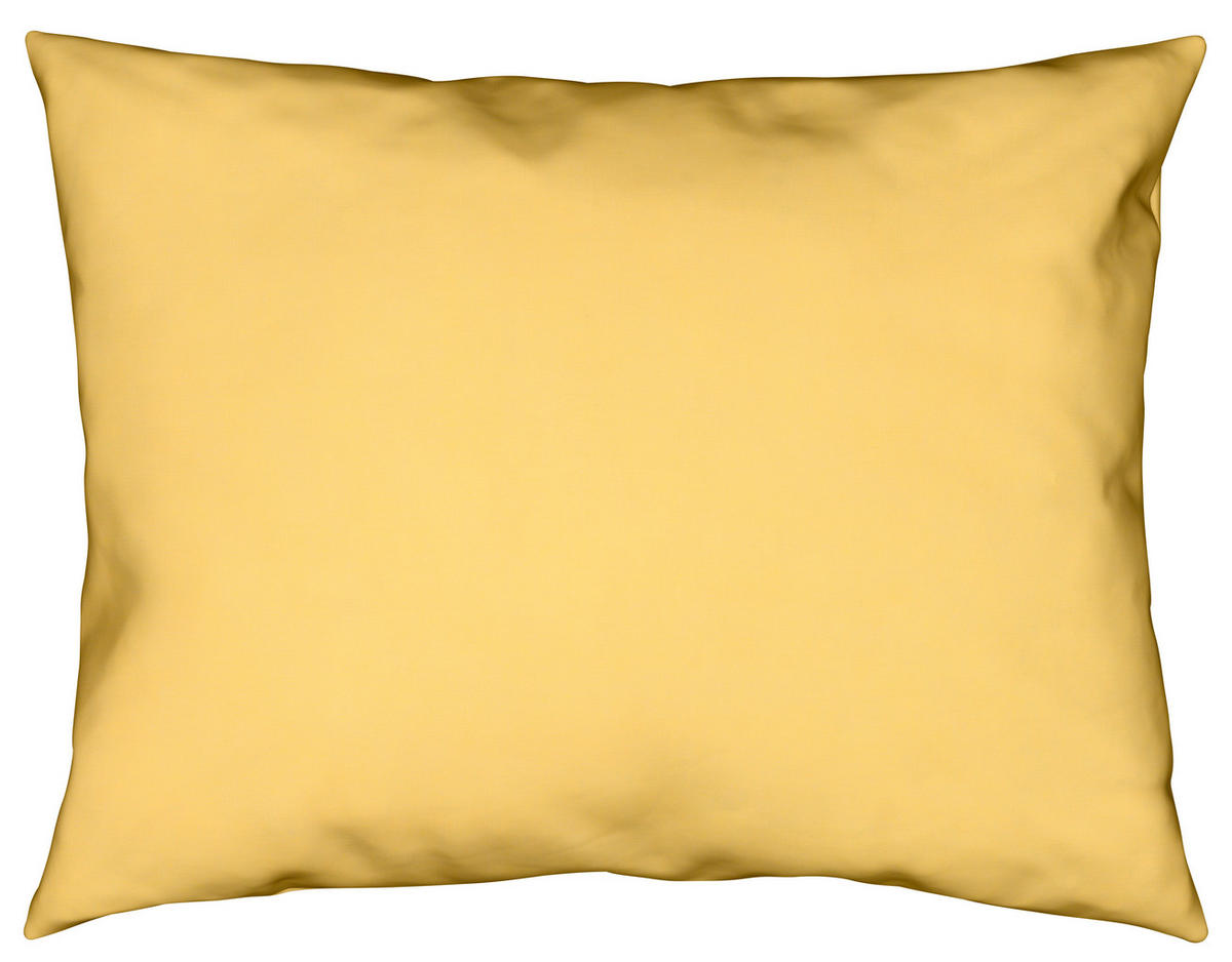 POSTEĽNÁ BIELIZEŇ, perkál, žltá, 140/200 cm - žltá, Basics, textil (140/200cm) - Bio:Vio