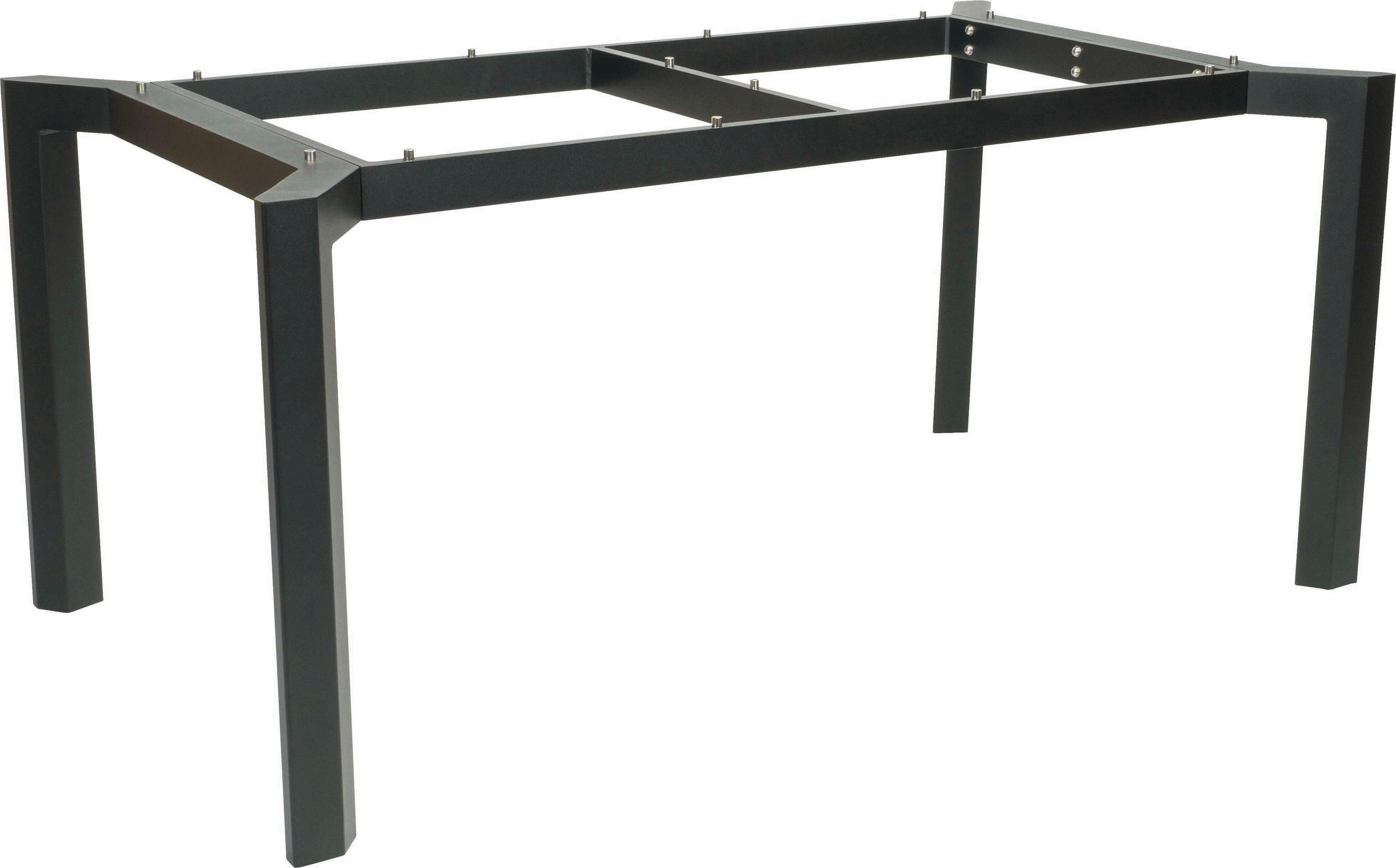 TISCHGESTELL in Metall 160/90/73 cm   - Anthrazit, Basics, Metall (160/90/73cm) - Stern