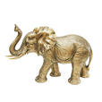 DEKOELEFANT - Goldfarben, LIFESTYLE, Kunststoff (51/19/34cm) - Ambia Home