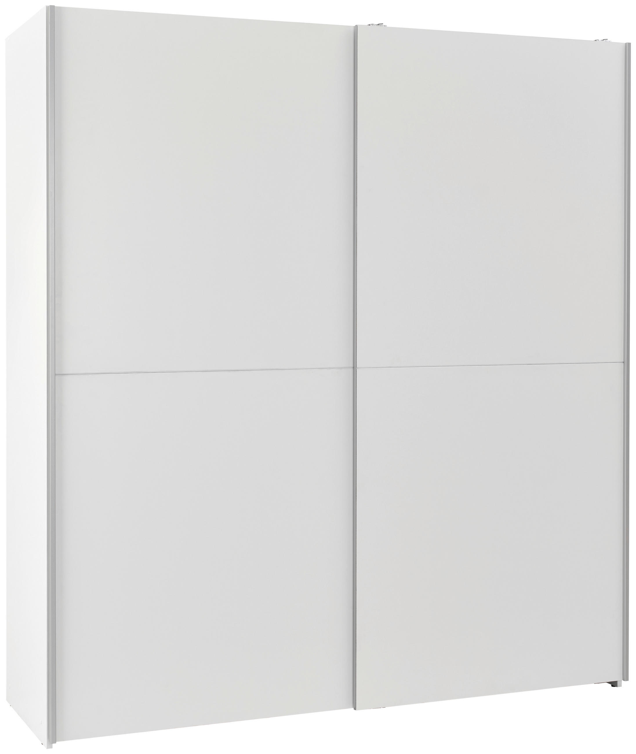 Schwebetürenschrank 170cm Time, Weiß