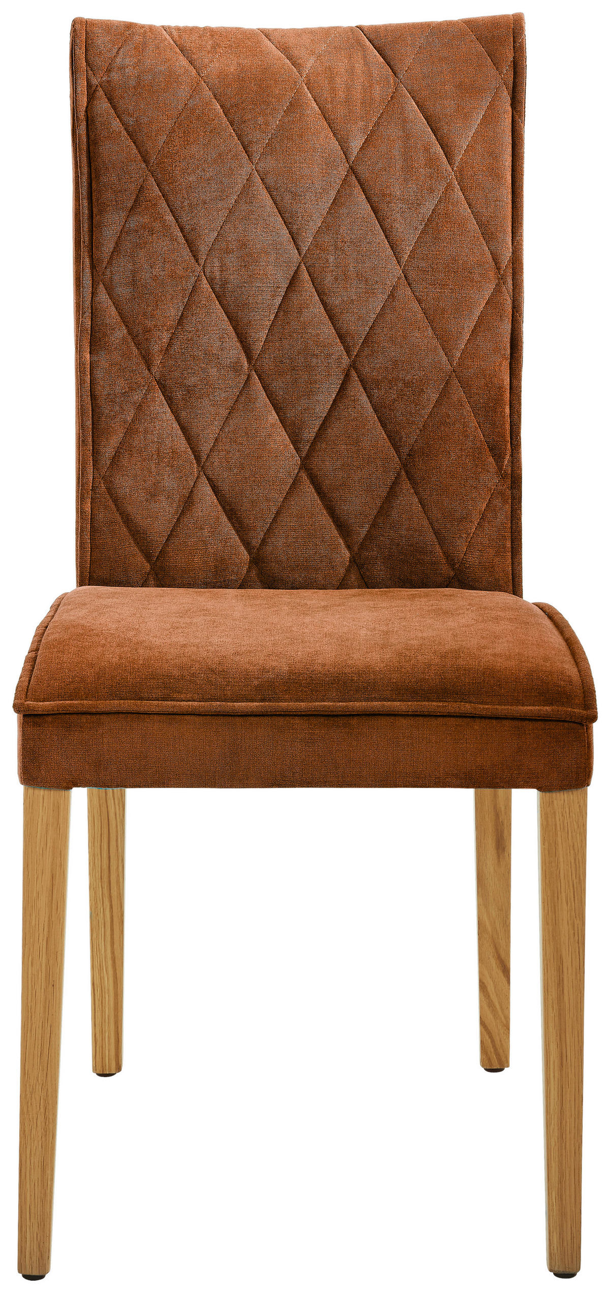 STOLICA  narandžasta, boja hrasta       - boja hrasta/prirodna boja, Konvencionalno, drvo/tekstil (46/95/64cm) - Cantus