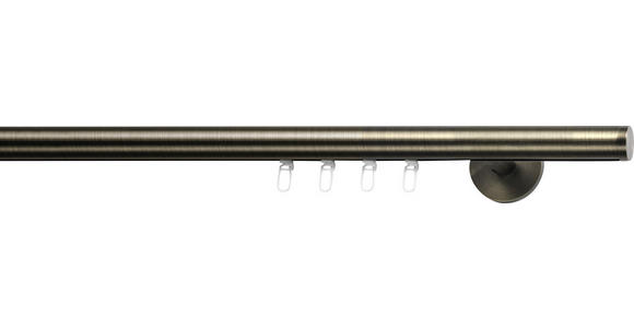 INNENLAUFSTANGE 200 cm - Bronzefarben, Basics, Metall (200cm) - Homeware