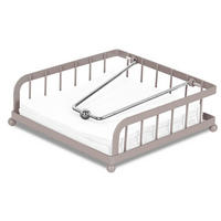 SZALVÉTATARTÓ    - taupe, Basics, fém (18,5cm)