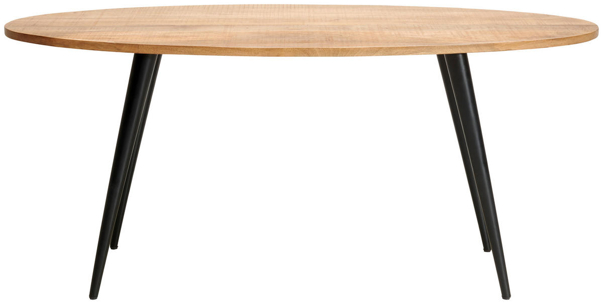 STOL ZA BLAGOVAONICU  prirodne boje  drvo, metal      - prirodne boje, Natur, drvo/metal (175/76/90cm) - MID.YOU