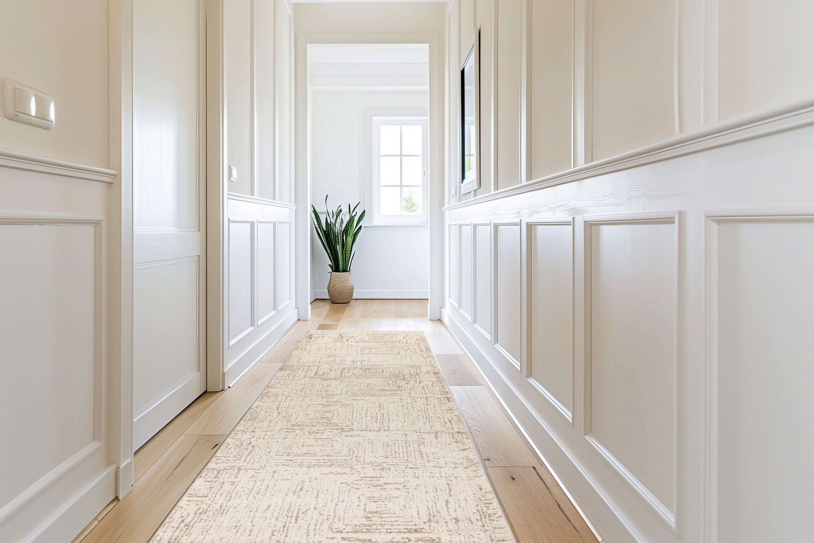 FLACHWEBETEPPICH 80/300 cm My Parma Creme  - Creme, Design, Textil (80/300cm) - Obsession