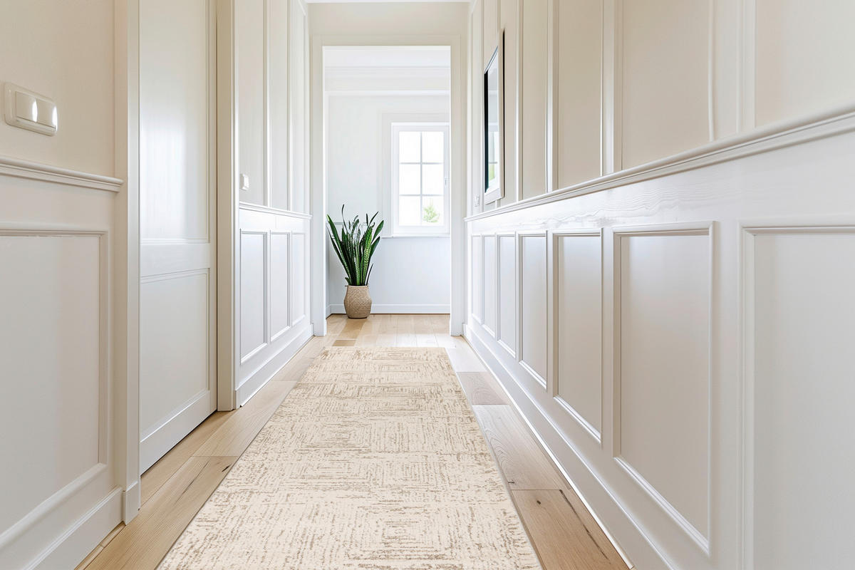 FLACHWEBETEPPICH 80/300 cm My Parma Creme  - Creme, Design, Textil (80/300cm) - Obsession