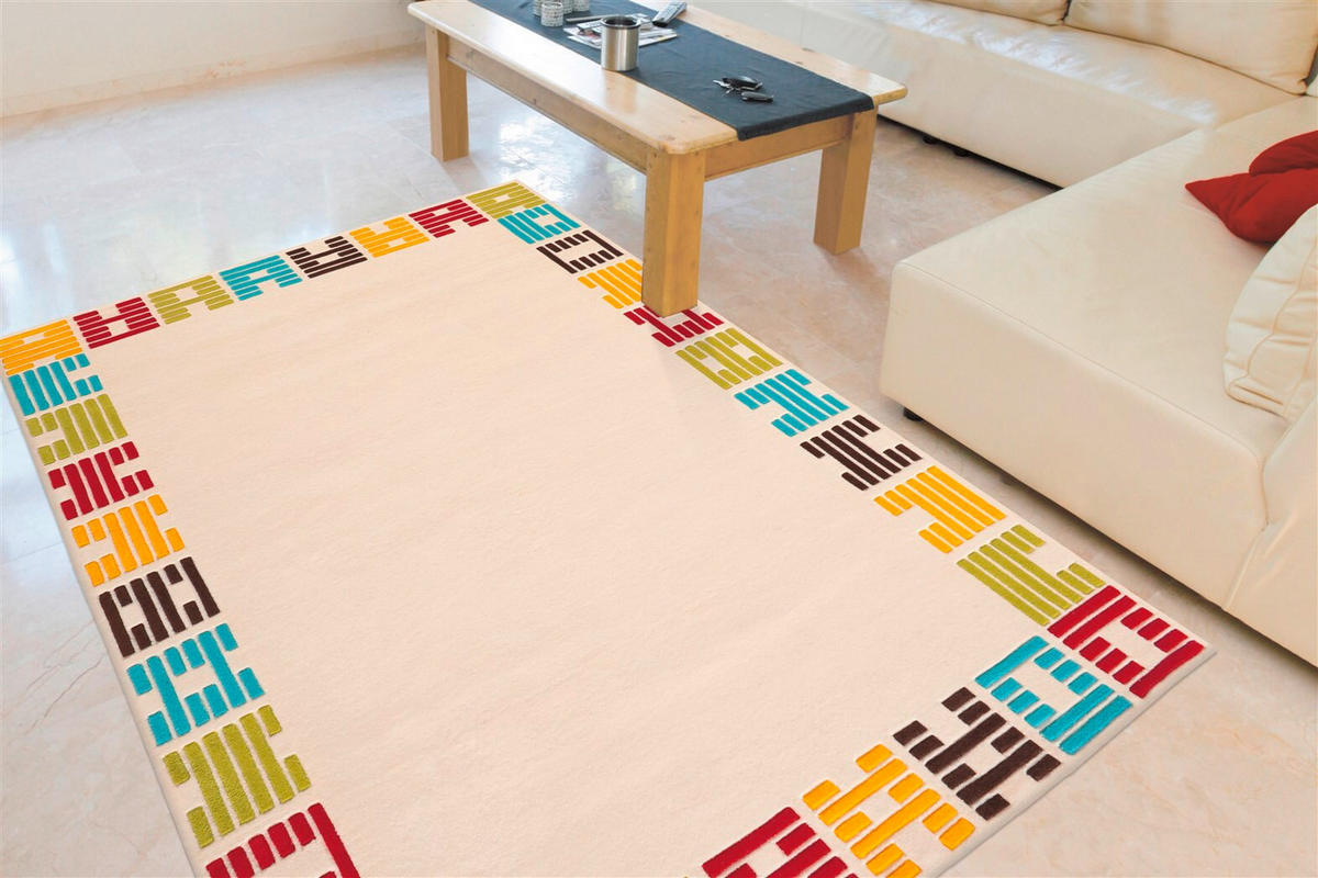 WEBTEPPICH 170/240 cm Creme  - Creme, Basics, Textil (170/240cm) - Novel