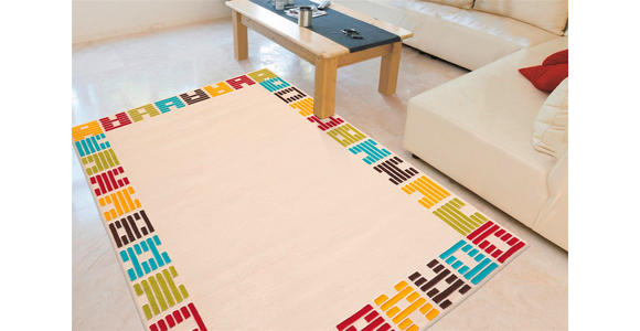 WEBTEPPICH 170/240 cm Creme  - Creme, Basics, Textil (170/240cm) - Novel