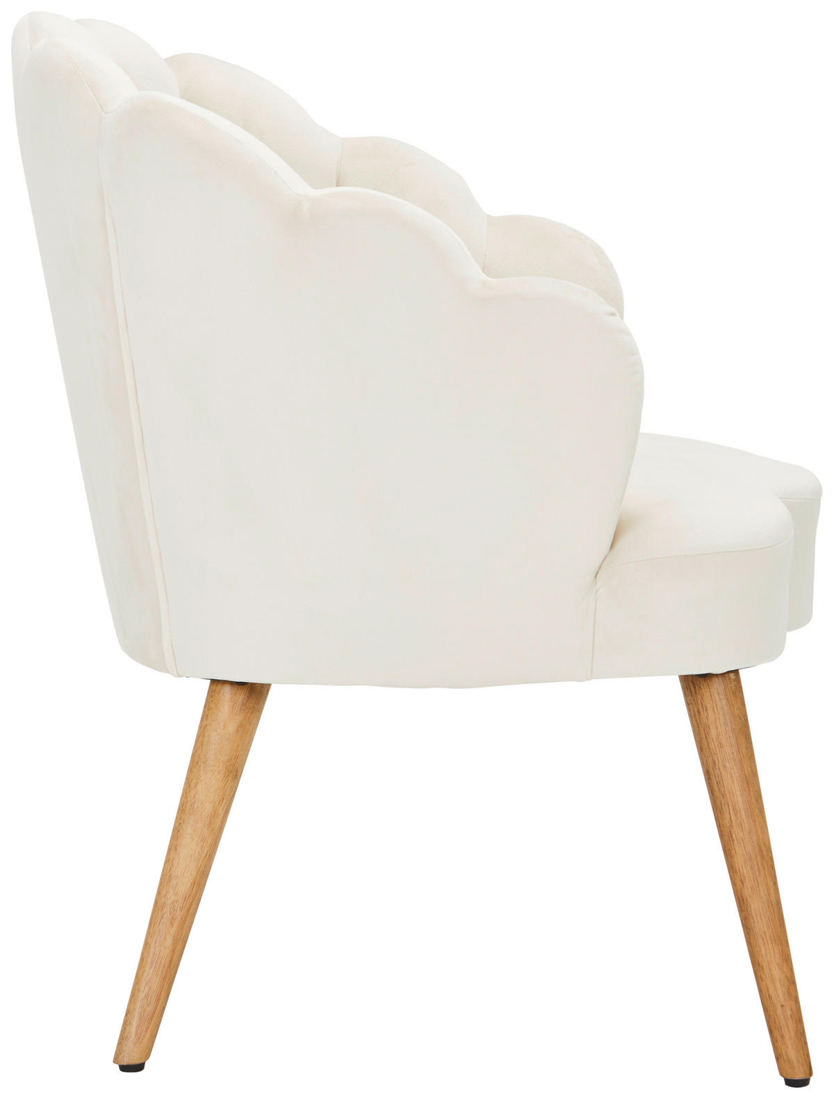 KŘESLO, dřevo, textil, krémová, ecru - krémová/ecru, Design, dřevo/textil (67/80/65cm) - MID.YOU