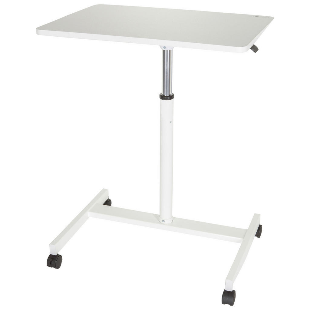 Thumbnail - Mid.you Schreibtisch, Weiß, Metall, Holzwerkstoff, 70x80-114x48 cm, höhenverstellbar, Arbeitszimmer, Schreibtische, Büro...