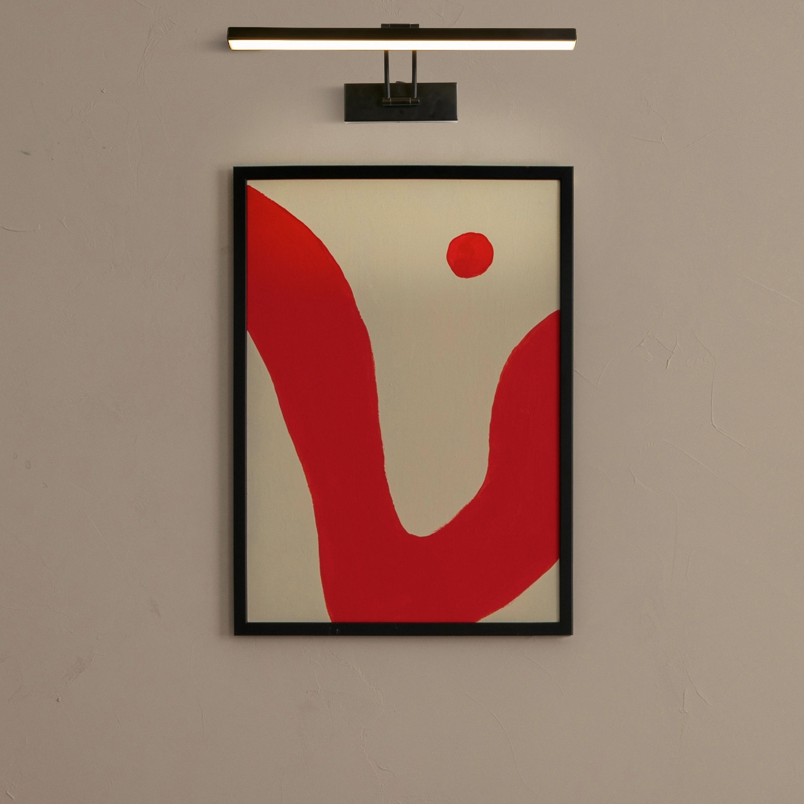 LED-BILDERLEUCHTE 18/40,5 cm   - Schwarz, Design, Kunststoff/Metall (18/40,5cm) - Searchlight