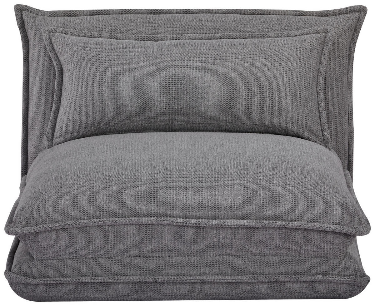 SCHLAFSESSEL in Webstoff Grau  - Grau, MODERN, Textil (85,5/59/67cm) - MID.YOU