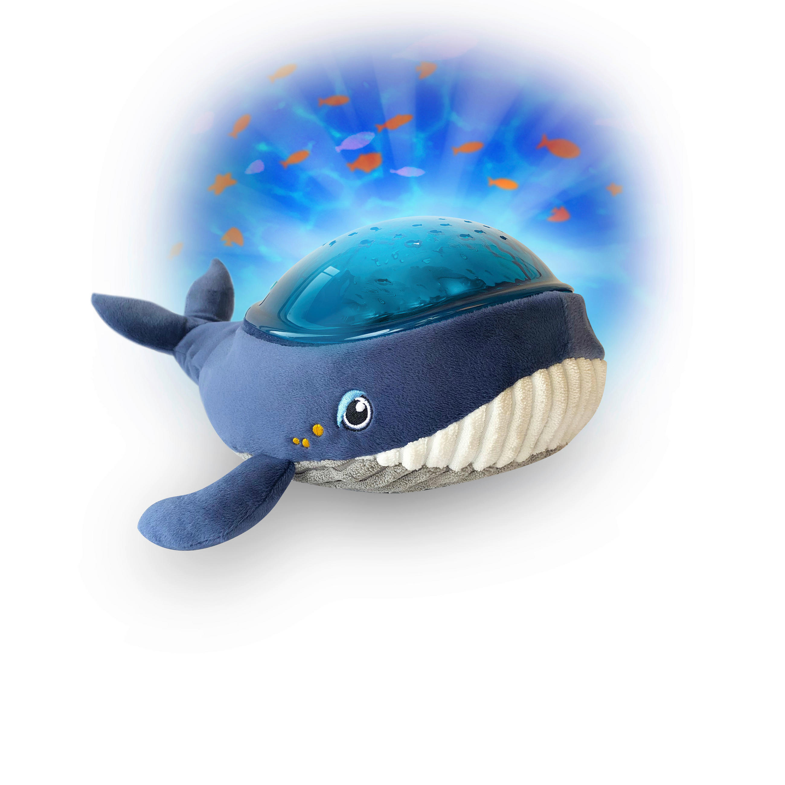 KINDER-NACHTLICHT Unterwasserwelt 29/19/18 cm   - Blau, Basics, Kunststoff/Textil (29/19/18cm) - Angelcare