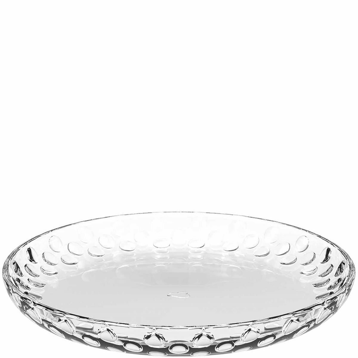 TELLERSET Cucina Optic 4-teilig  - Transparent, LIFESTYLE, Glas (18,00/2,10/18,00cm) - Leonardo