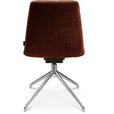 STUHL  in Aluminium Bouclé Metall, Textil  - Alufarben/Kupferfarben, Design, Textil/Metall (46/81,5-84,5/55cm) - Johann Jakob