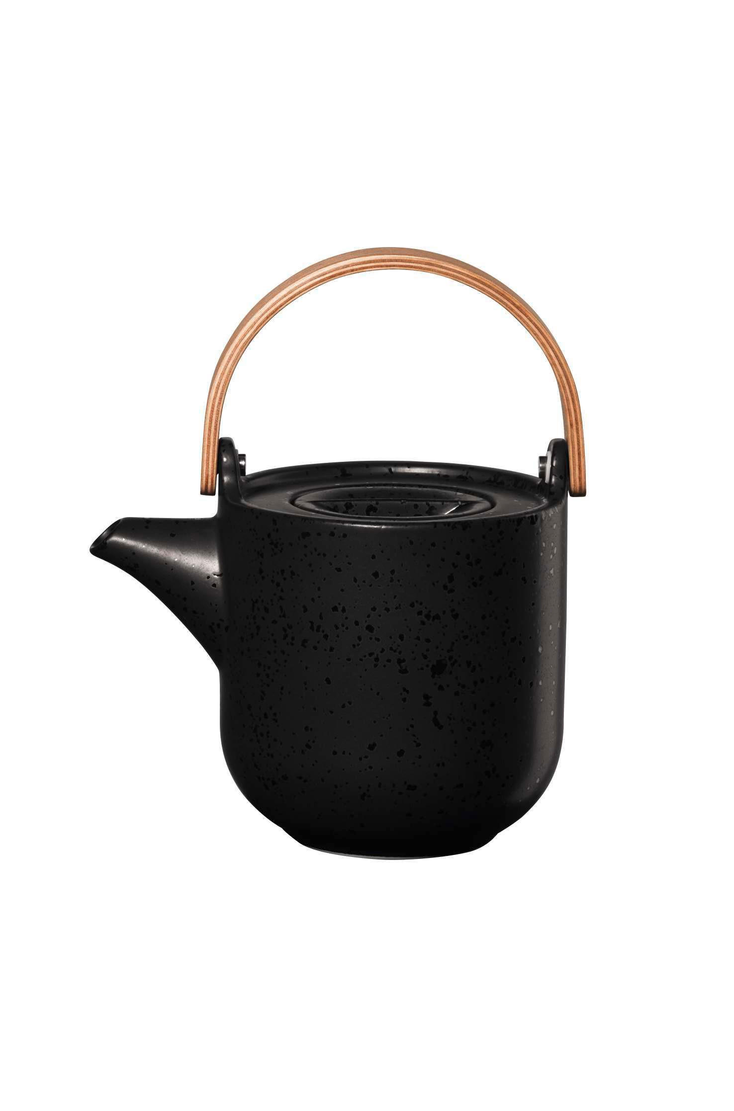 TEEKANNE coppa kuro   - Schwarz, Design, Keramik (12cm) - ASA