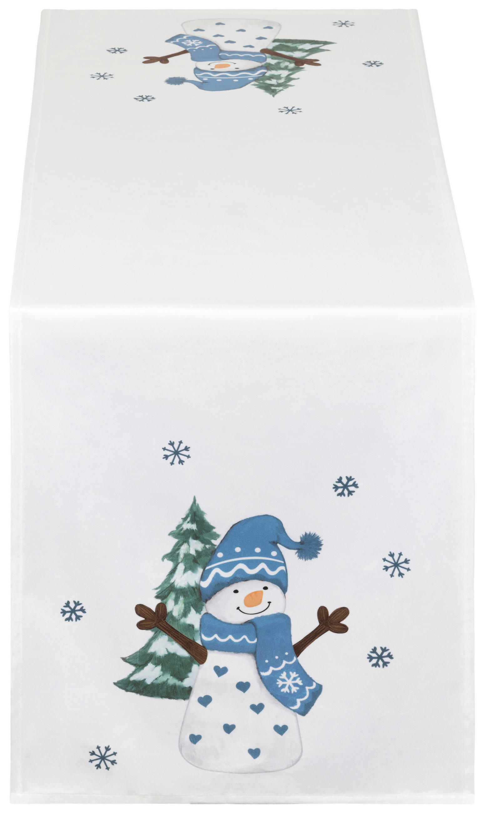 ÚZKY OBRUS, 40/140 cm, viacfarebná - viacfarebná, textil (40/140cm) - X-Mas