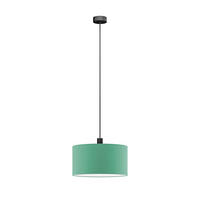 FÜGGŐLÁMPA 50/130 cm  - zöld, Basics, műanyag/textil (50/130cm)