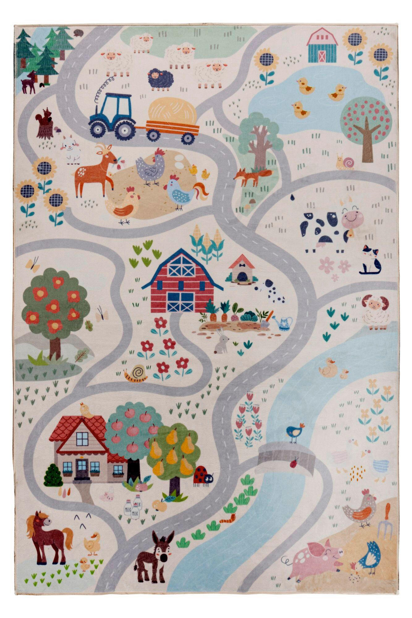 KINDERTEPPICH 160/230 cm My Magic Kids  - Multicolor, Design, Textil (160/230cm) - Obsession