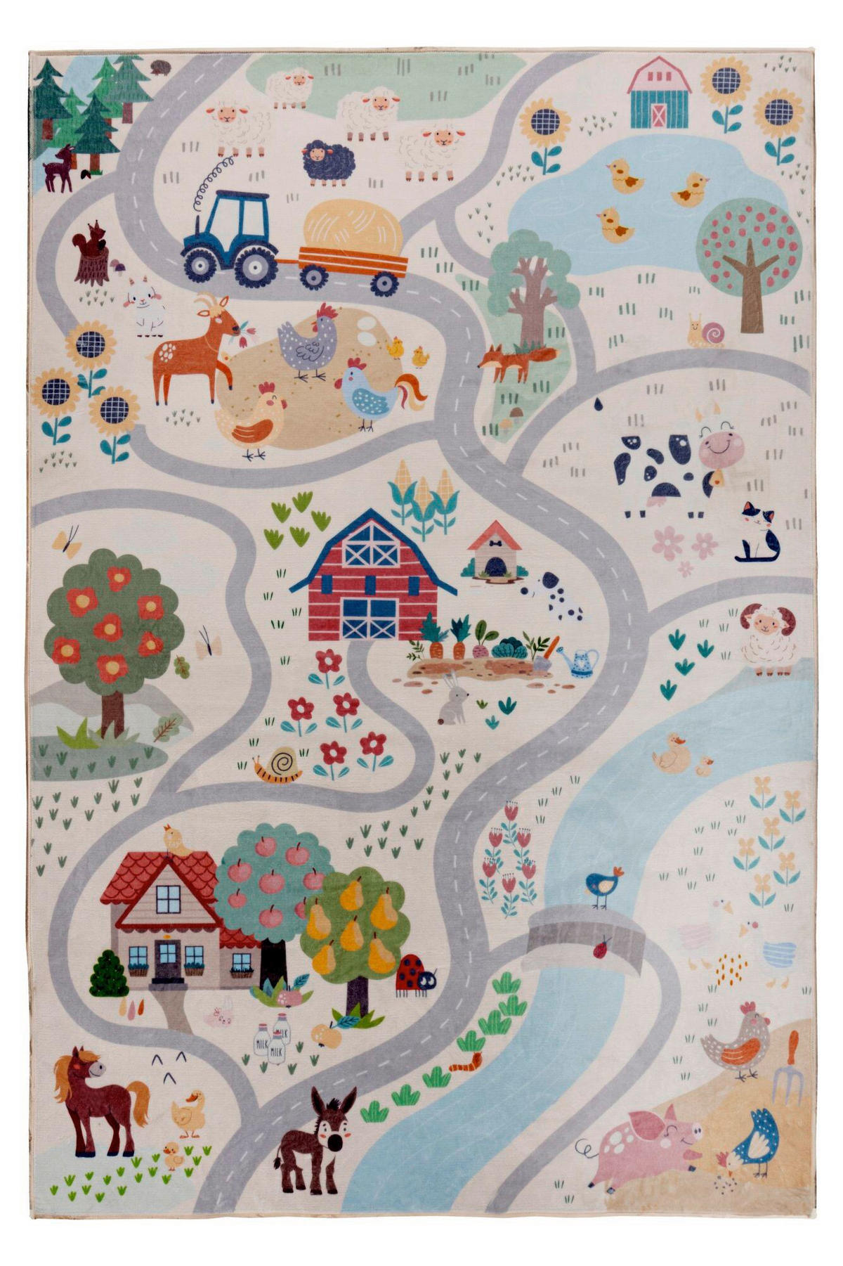 KINDERTEPPICH 115/160 cm My Magic Kids  - Multicolor, Design, Textil (115/160cm) - Obsession