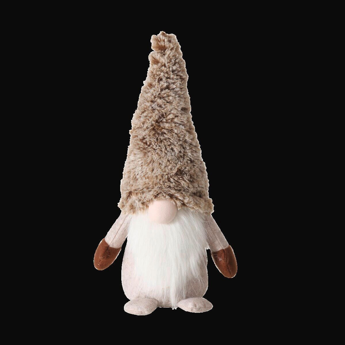 AJTÓÜTKÖZŐ - bézs/barna, Basics, textil (22/40/15cm)