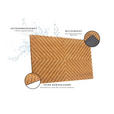 KOKOSMATTE 45/75 cm Mix Mats  - Hellbraun, Basics, Naturmaterialien/Kunststoff (45/75cm) - Esposa