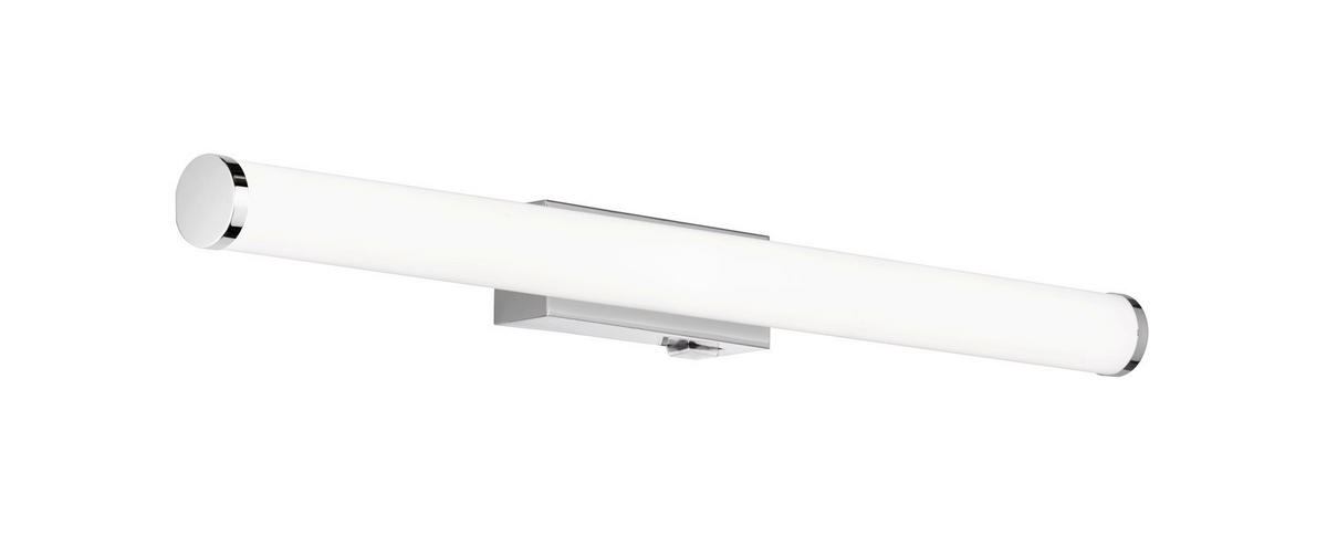 BADEZIMMER-WANDLEUCHTE 60/5,5 cm   - Chromfarben/Weiß, Basics, Kunststoff/Metall (60/5,5cm) - Trio Leuchten