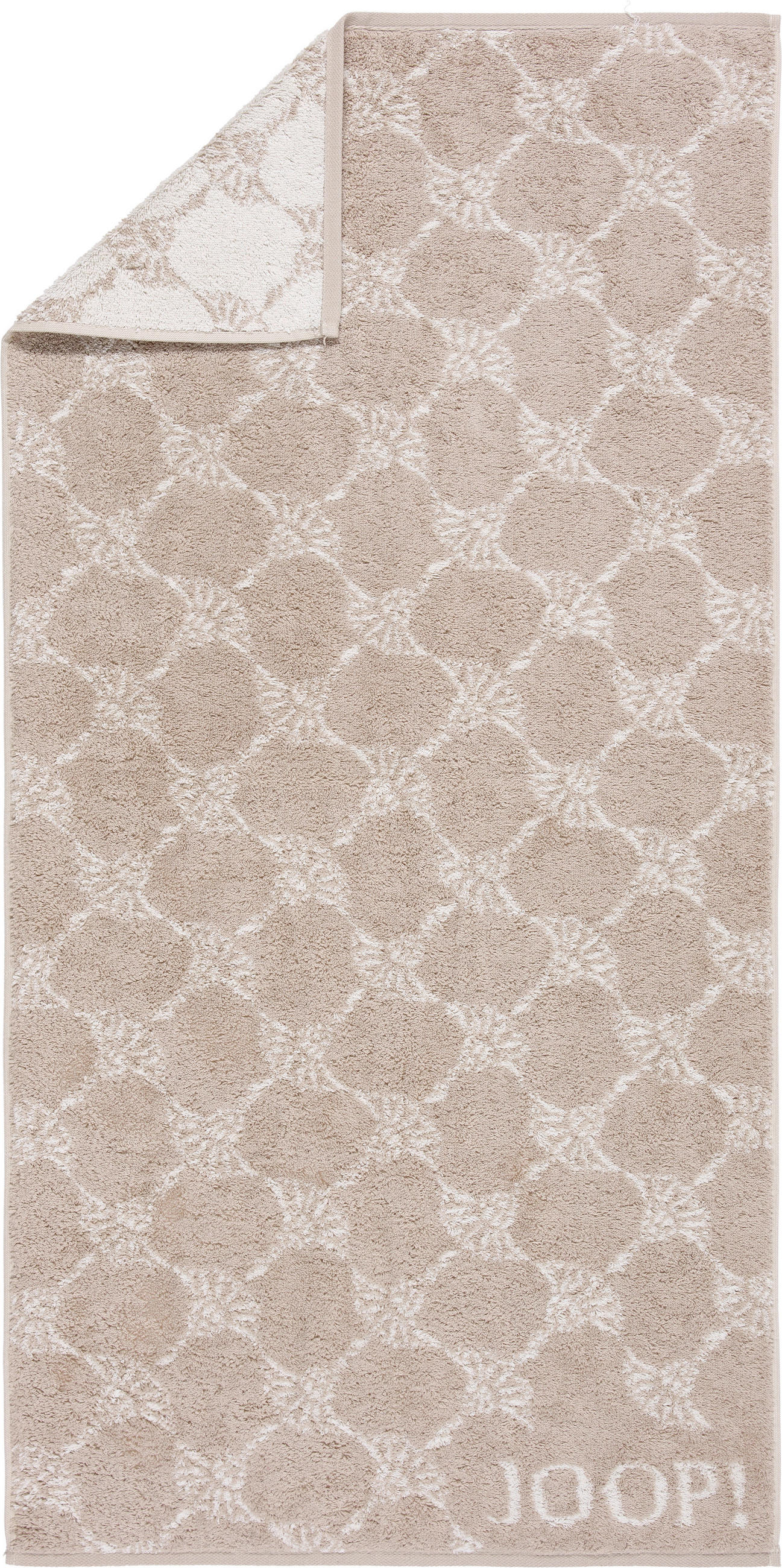 KÉZTÖRLŐ 50/100 cm krémszínű  - krémszínű, Design, textil (50/100cm) - Joop!